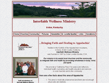 Tablet Screenshot of interfaithwellness.org